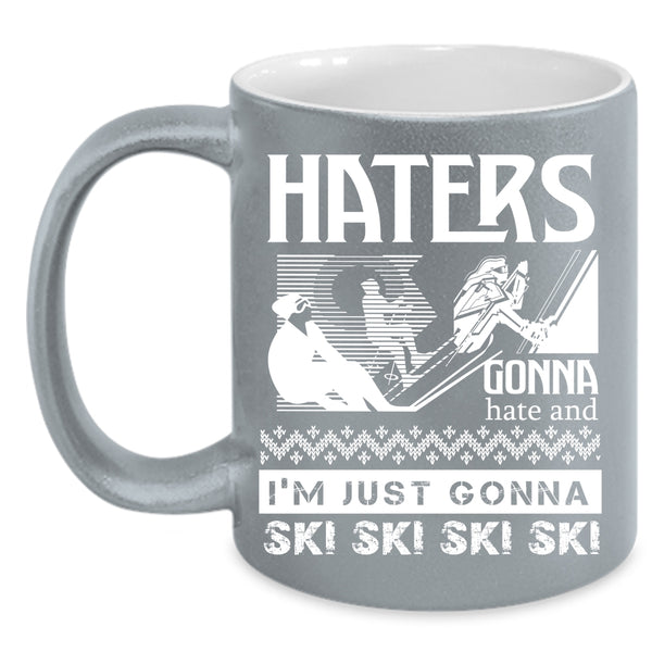 I'm Just Gonna Ski Ski Ski Coffee Mug, Funny Skiing Coffee Cup