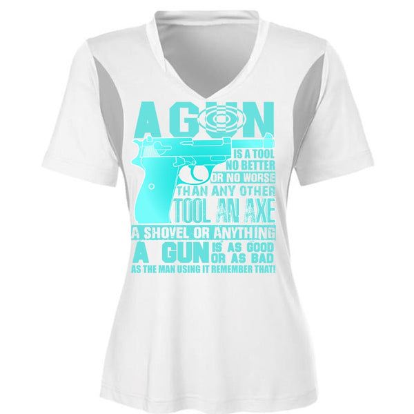 A Gun Is A Tool T Shirt, I Love Veteran T Shirt, Awesome T-Shirts