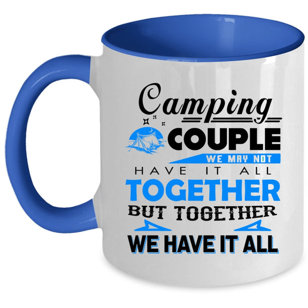 Cool Gift For Couple Coffee Mug, Camping Couple Accent Mug