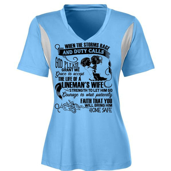 The Life Of A Lineman's Wife T Shirt, I Love Lineman T Shirt, Awesome T-Shirts