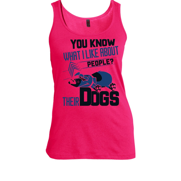 You Know what I Like About People T Shirt, Coolest Dog Lover T Shirt, Awesome t-shirts