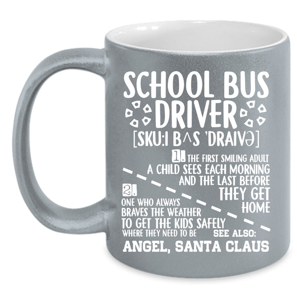 School Bus Driver Coffee Mug, Cute Gift For School Bus Driver Coffee Cup