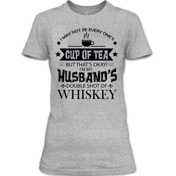 A black t-shirt with the shopify logo