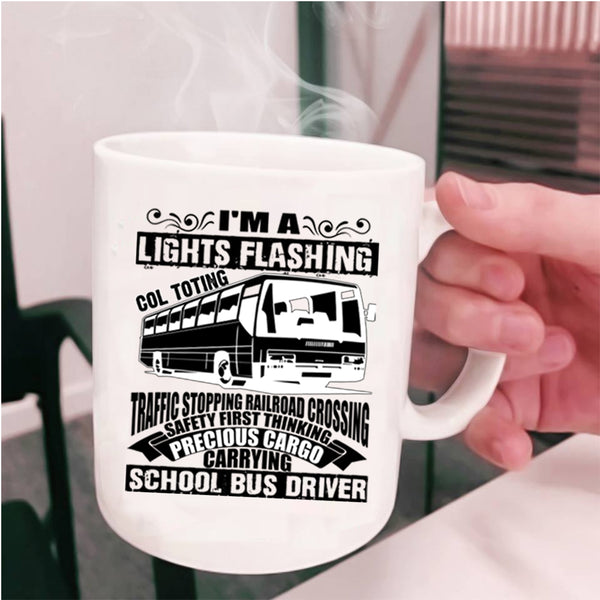 Cute School Bus Driver Coffee Mug, I'm A School Bus Driver Cup