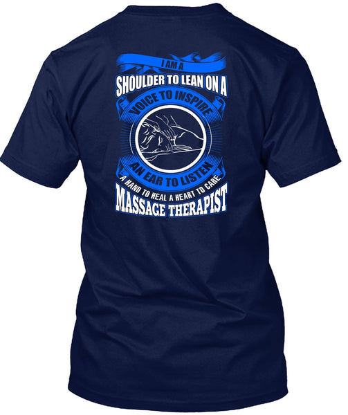Massage Therapist T Shirt, Voice To Inspire T Shirt