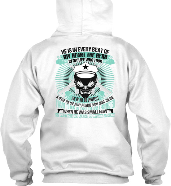 He Is My Son T Shirt, I Love Police T Shirt