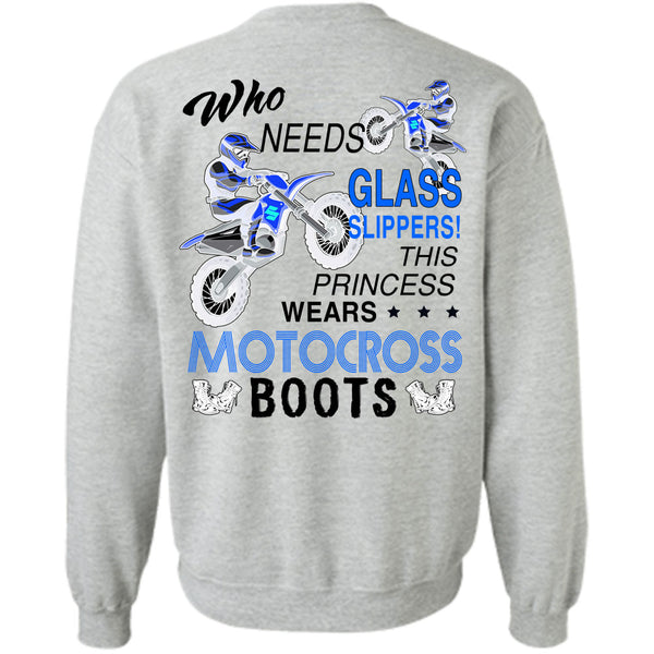Being A Biker T Shirt, Who Needs Glass Slippers Sweatshirt
