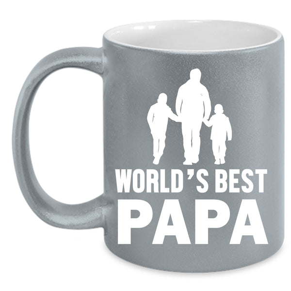 World's Best Papa Coffee Mug, Best Papa Ever Coffee Cup