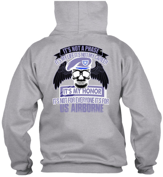 It's For US Airborne T Shirt, I Love Veteran T Shirt