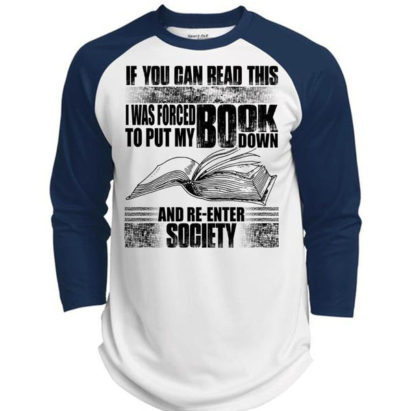 Yo Can Read This T Shirt, Put My Book Down T Shirt, Awesome T-Shirts  (Polyester Game Baseball Jersey)