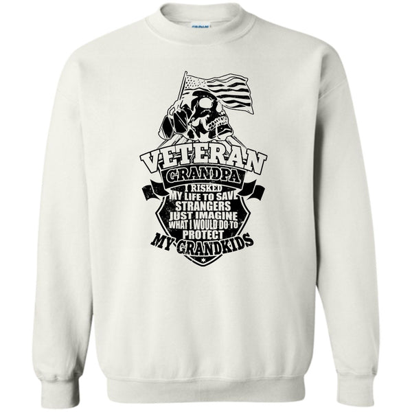 To Protect My Grandkids T Shirt, Veteran Grandpa Sweatshirt