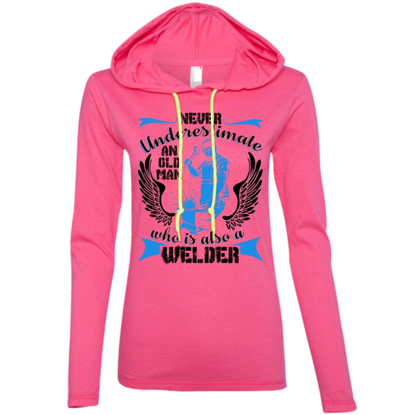 Old Man Who Is Also A Welder T Shirt, I Love Welding T Shirt, Awesome T-Shirts