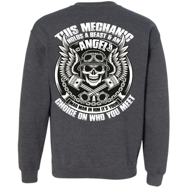 You Meet T Shirt, I Love Mechanic Sweatshirt