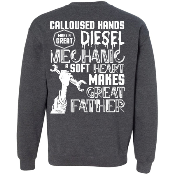 Makes Great Father T Shirt, I Love Mechanic Sweatshirt