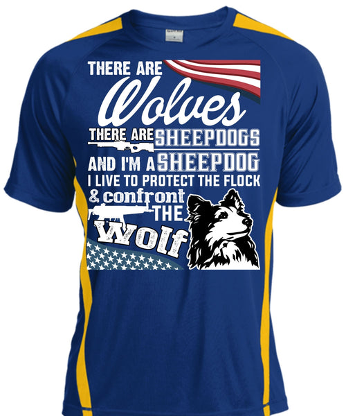 Confront The Wolf T Shirt, I'm A Sheepdog T Shirt, Cool Shirt