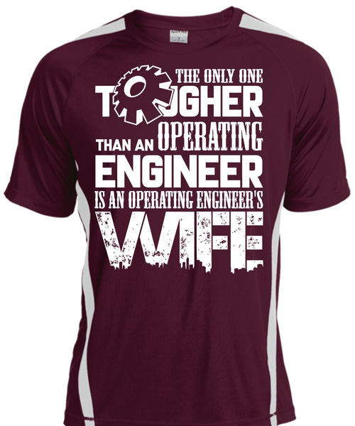 Operating Engineer's Wife T Shirt, I Love My Wife T Shirt, Cool Shirt