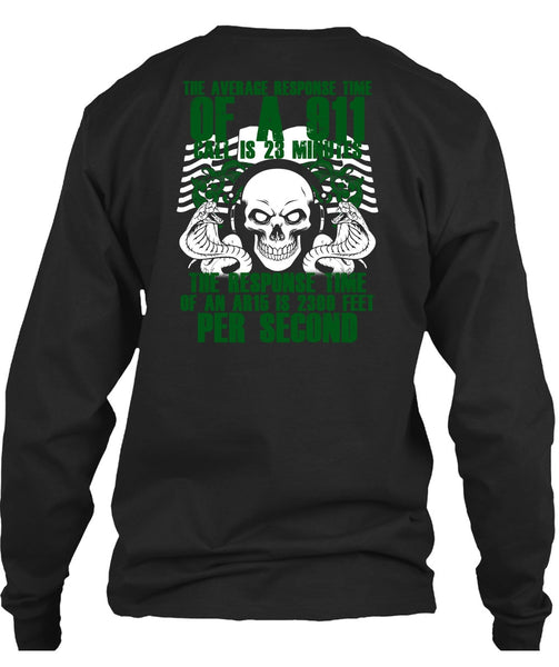 The Average Response Time Of A 911 T Shirt, Being A Dispatcher T Shirt