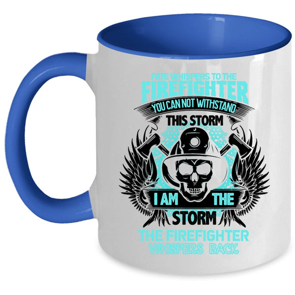 Cool Fireman Coffee Mug, Firefighter Accent Mug