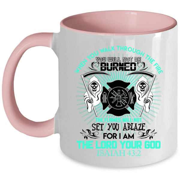 Funny Gift For Fireman Coffee Mug, Best Firefighter Ever Accent Mug