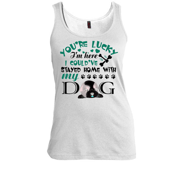 You're Lucky T Shirt, I'm A Dog Lover T Shirt, Awesome t-shirts