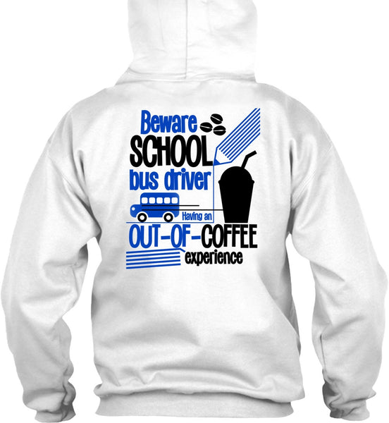 Beware School Bus Driver T Shirt, I Love Bus T Shirt