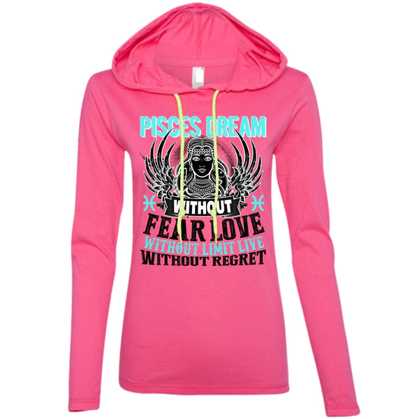 Pisces Dream Without Fear Love T Shirt, I Love Pisces T Shirt, Awesome T-Shirts