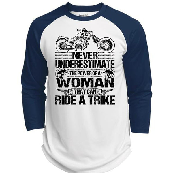 Ride A Trike T Shirt, I Love Biker T Shirt, Awesome T-Shirts  (Polyester Game Baseball Jersey)