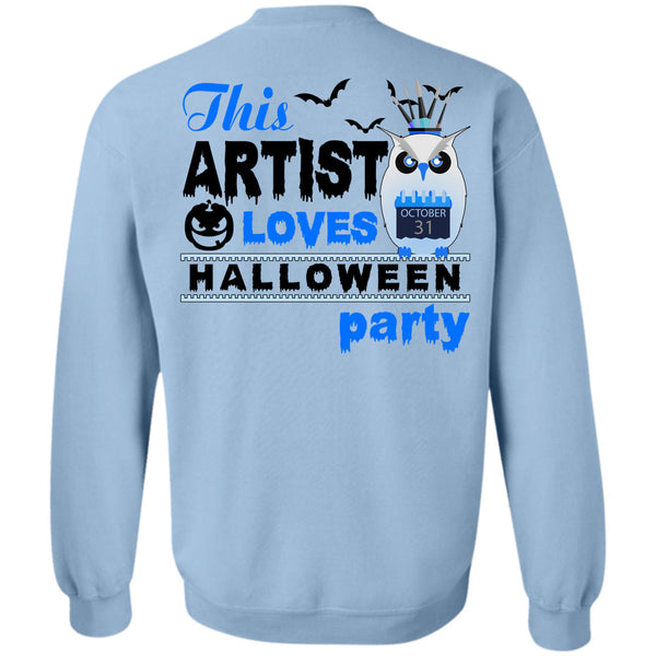 Wait For Halloween T Shirt, This Artist Loves Halloween Party Sweatshirt
