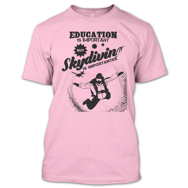 A black t-shirt with the shopify logo