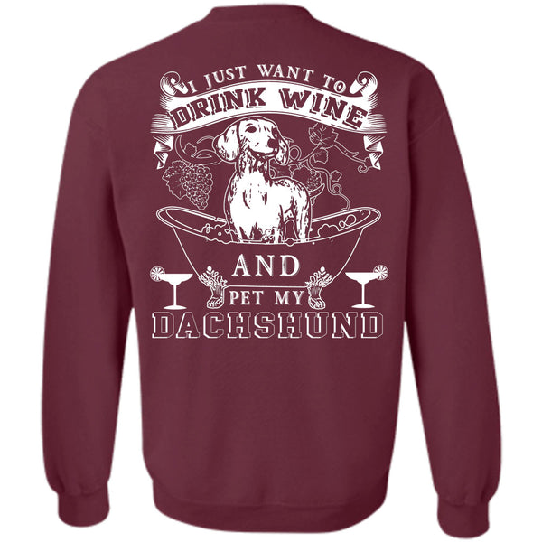 Pet My Dachshund T Shirt, I Love My Dog Sweatshirt
