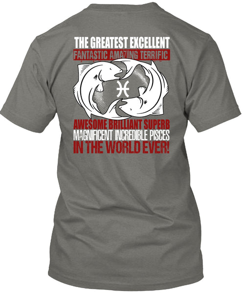Magnificent Incredible Pisces T Shirt, The Greatest Excellent T Shirt