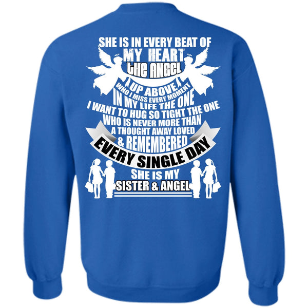 Beat Of My Heart T Shirt, I Love Sister Sweatshirt