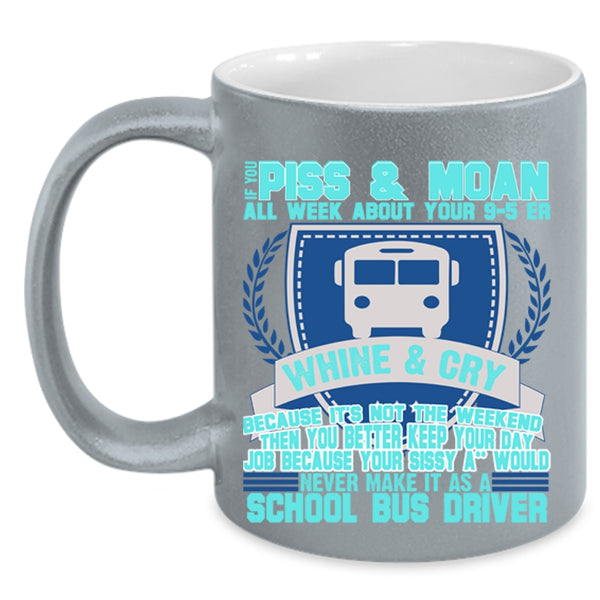 Best Gift For Bus Driver Coffee Mug, School Bus Driver Accent Mug