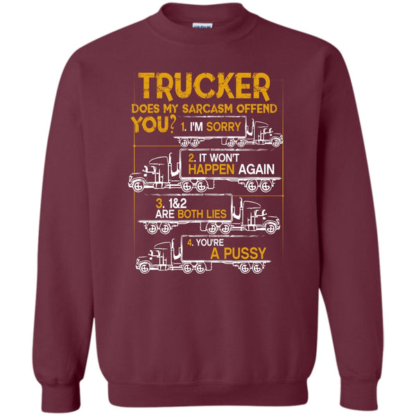I'm A Trucker T Shirt, Coolest Truck Driver Sweatshirt