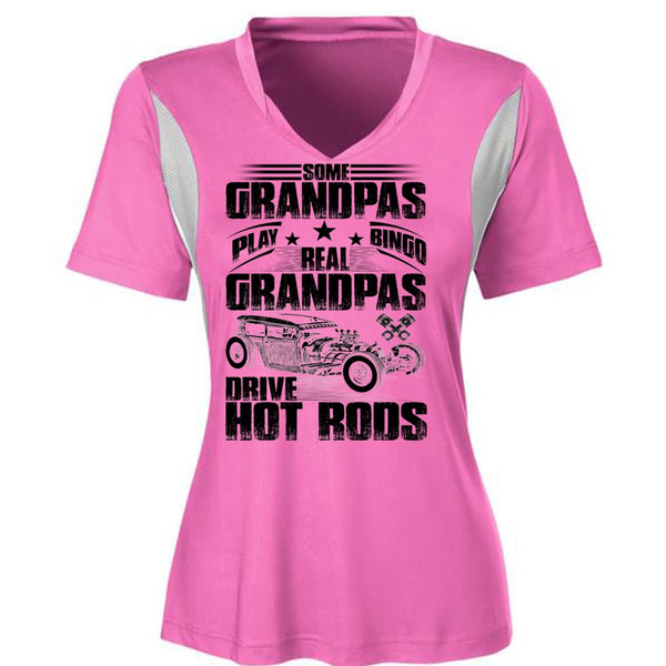 Real Grandpas Drive Hot Rods T Shirt, I Love Biker T Shirt, Awesome T-Shirts