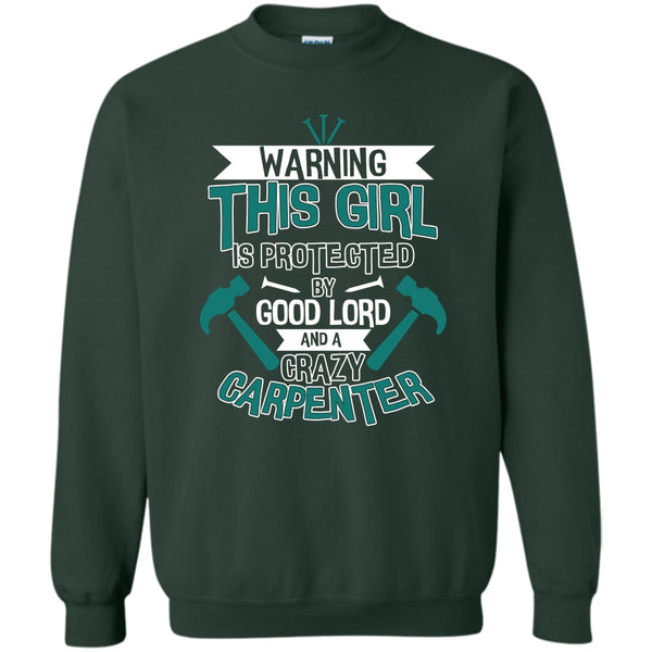 A Crazy Carpenter T Shirt, Coolest Carpenter Sweatshirt