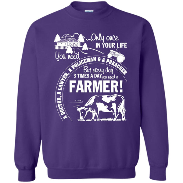 Awesome Farmer T Shirt, Gift For Farmer Sweatshirt
