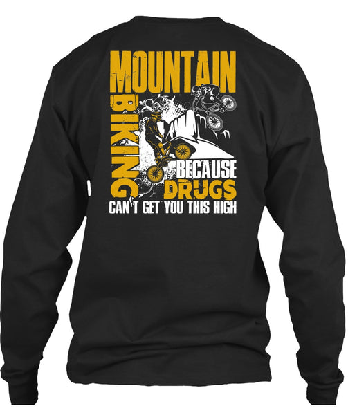 Mountain Biking T Shirt, Being A Biker T Shirt
