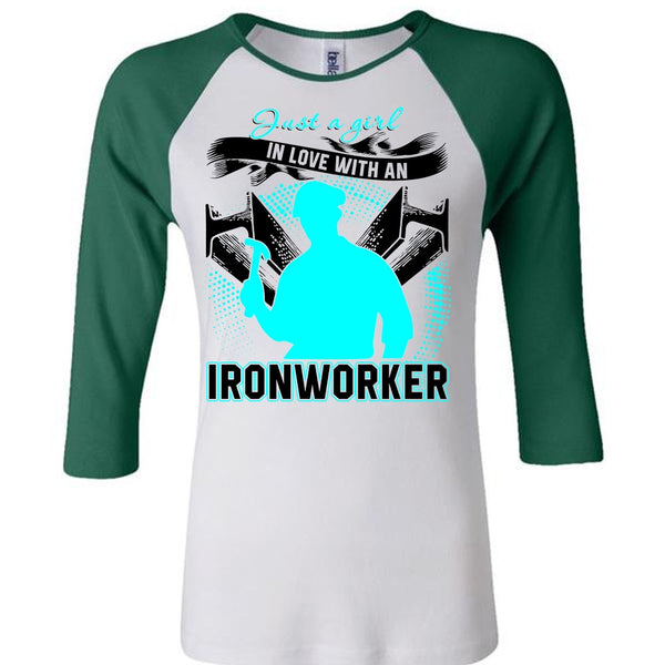 Just A Girl In Love With An Ironworker T Shirt, I Love Ironworker T Shirt, Awesome T-Shirts