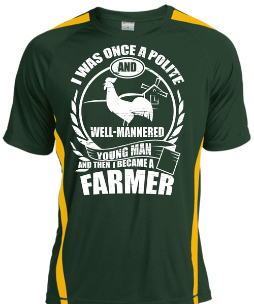I Became A Farmer T Shirt, Young Man T Shirt, Cool Shirt