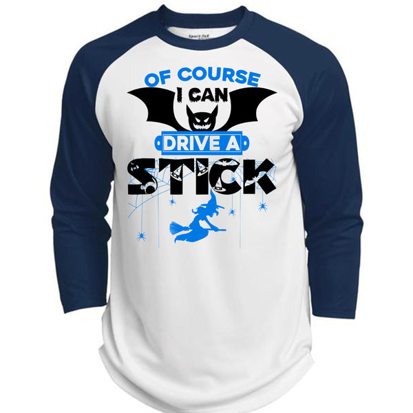 Of Course I Can Drive A Stick T Shirt, Wait For Halloween T Shirt, Awesome T-Shirts  (Polyester Game Baseball Jersey)