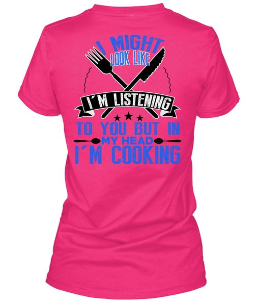 I'm Cooking T Shirt, I Love Cooking T Shirt