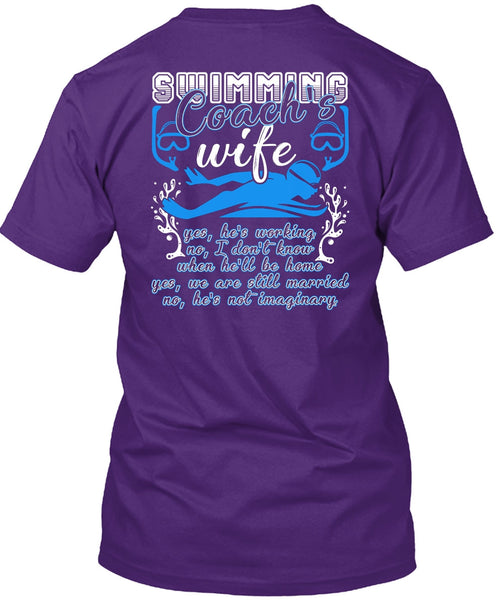 Swimming Coach's Wife T Shirt, We Are Still Married T Shirt
