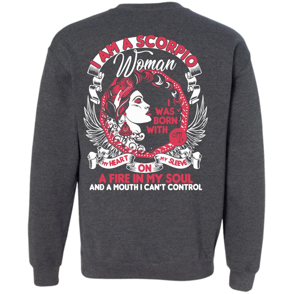 Fire In My Soul T Shirt, I Love Scorpio Sweatshirt