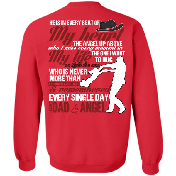 My Heart T Shirt, I Love Dad Sweatshirt