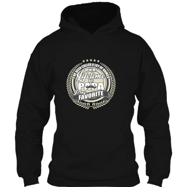 Papa Is My Favorite Name T Shirt, Coolest Papa Ever T Shirt
