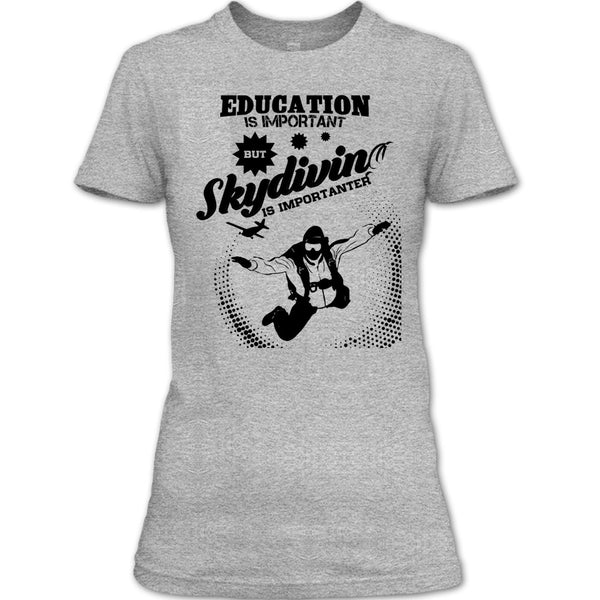 A black t-shirt with the shopify logo