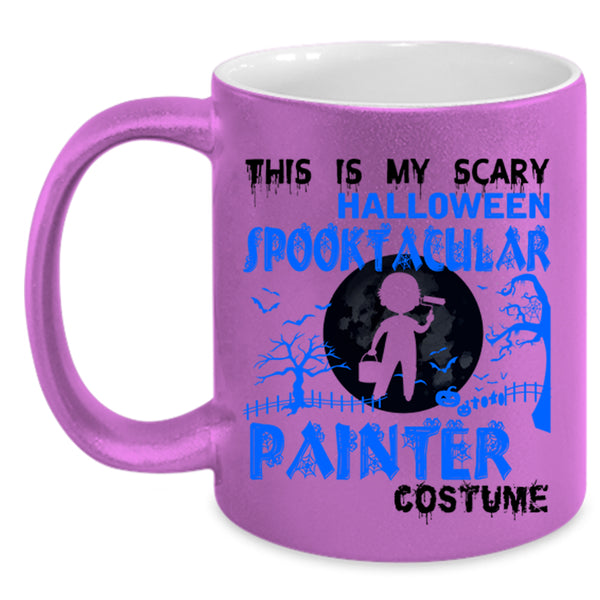 Scary Coffee Mug, My Scary Halloween Spooktacular Painter Accent Mug