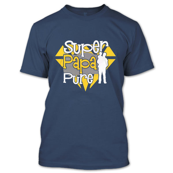 Papa Pure T Shirt, Father's Day Gift T Shirt