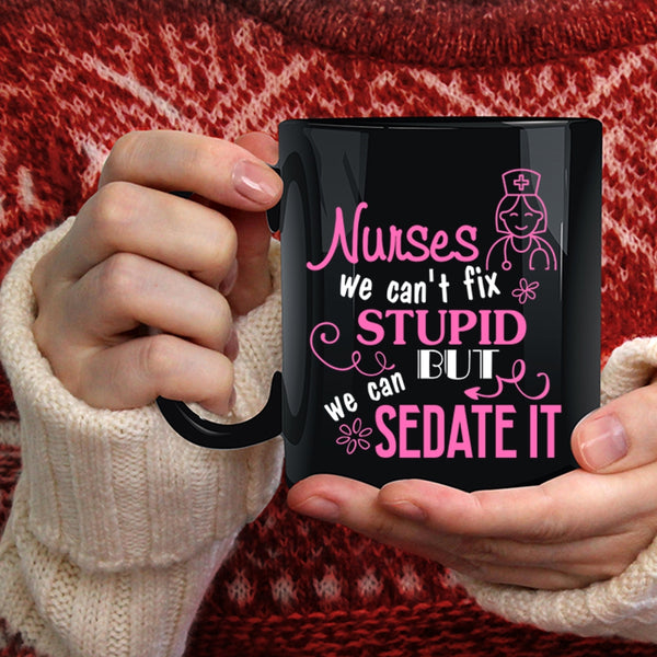 Nurses Coffee Mug, Cute Gift For Nurses Coffee Cup